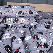 Наволочка 17-0671 With Love Cats ranforce-elite MirSon