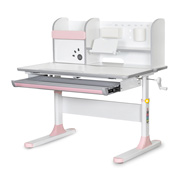 Дитячий стіл Mealux Edmonton Multicolor PN з полицею BD-610 W/MC
