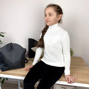 Гольф для дівчинки Art Knit молочний