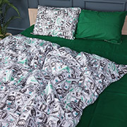Постельное белье 17-0589 Dollars бязь MirSon