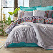 Постільна білизна Cotton Box Folk Art Gri