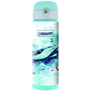 Термокружка 0,4л Синій кит Maestro MR1634-A