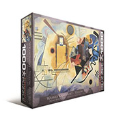 Пазл Жовто-червоно-синій Василь Кандинський 1000 елементів Eurographics 6000-3271