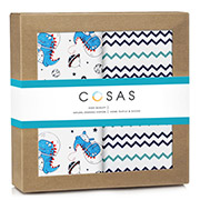 Набір пелюшок Dinosaur Cs1 бязь Cosas 2 шт