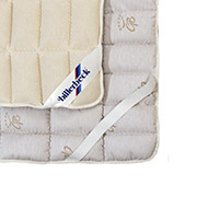 Наматрасник шерстяной трикотажный с резинками по углам Billerbeck - Фото №2