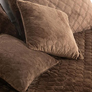 Подушка декоративна Велюр ТЕП 256 коричнева