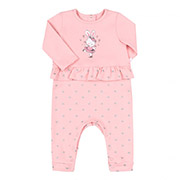 Комбінезон-чоловічок для дівчинки КБ199 інтерлок Bembi 301-рожевий