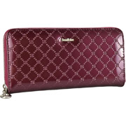 Гаманець шкіряний жіночий RFID Dark Red P8238-2 Semi Line DAS303147