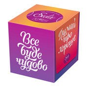 Серветки косметичні 2-шарові 80 шт бокс Натхнення Siela 45743