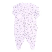 Комбінезон-чоловічок для дівчинки КБ122 кулір Bembi 10A-білий-принт