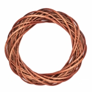 Венок ротанговый 30см YES! Fun 974240 коричневый