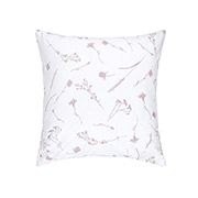 Наволочка бязева Волошки рожево-лілові на білому Home Line