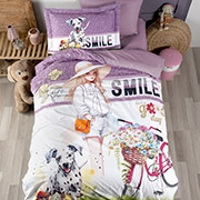 Підліткова постільна білизна Eyna ранфорс 3D First choice