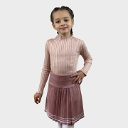 Гольф для дівчинки Little Kelly Прованс рожевий