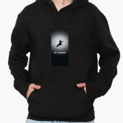 Худі чоловічий It-Man MobiPrint 9225-2005 чорний