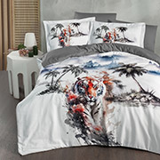 Постільна білизна Tiger VIP сатин 3D First choice