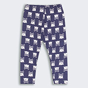 Легінси для дівчаток Bembi ШР268 супрем 801-синій-принт