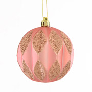 Шар новогодний 8 см Золотистое яблоко Yes! Fun 972976