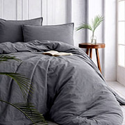 Наволочка SoundSleep Stonewash Adriatic Dark Gray темно-сірий