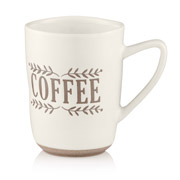 Чашка керамічна 340 мл Coffee Ardesto AR3079 біла