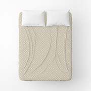 Простирадло Горох бязь Home Line бежеве