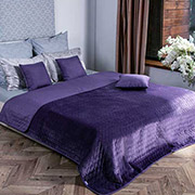 Покривало двостороннє VeLour Руно фіолетове