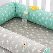 Захисний багатофункціональний бортик-валик Корона Papaella 8-34533