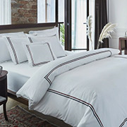 Постільна білизна MieCasa сатин Houston lacivert-kirmizi синій-червоний