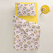 Постільна білизна в дитяче ліжечко Rainbow Unicorn CS1 ранфорс Cosas