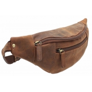 Шкіряна чоловіча сумка на пояс Visconti 721 oil tan