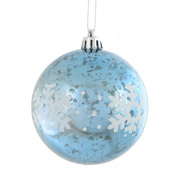 Шар новогодний 8 см Метель Yes! Fun 973051