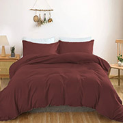 Постільна білизна Satin Light Pro 10-021 Brick Red сатин MirSon