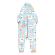 Комбінезон-чоловічок КБ209 трикотаж Bembi R01-бірюзовий-принт