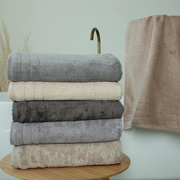 Рушник махровий Bamboo Silk Hanibaba кремовий