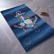 Килимок для ванної Confetti Romantic Anchor K Mavi