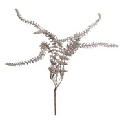 Ветка декоративная 31 см Ива YES! Fun 973885 серебро глиттер