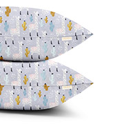 Набір із 2 наволочок Lama ранфорс Cosas