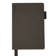 Щоденник датований А5 368 стор Binario Leo Planner 252640 графіт