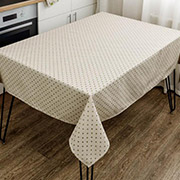 Скатертина бавовняна Горох зелений Господиня Прованс