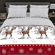 Постільна білизна Різдвяний олень 102816 бязь-люкс Selena