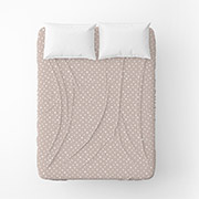 Простирадло Горох бязь Home Line фрезове