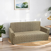 Трикотажний чохол на тримісний диван Love you 102-3