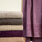 Набір з 6 махрових рушників Floral new Hanibaba