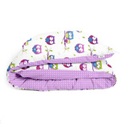Дитяча підковдра Cosas Сови фіолетові 22