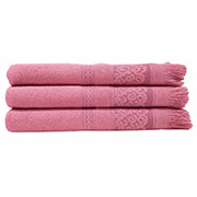 Рушник махровий Desmal Biatris 500г SoundSleep рожевий