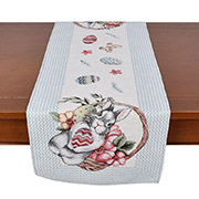 Раннер гобеленовий з тефлоновим просоченням Великодній кошик Villa Grazia Premium