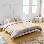 Постільна білизна Зигзаг на бежевому бязь-голд Home Line