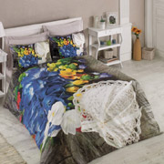 Постільна білизна Cotton Box ранфорс 3D Frilly bej