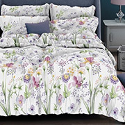 Постельное белье Нежные ирисы 100846 бязь-люкс Selena