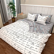 Постельное белье Поэма-2 бязь Selena 100641